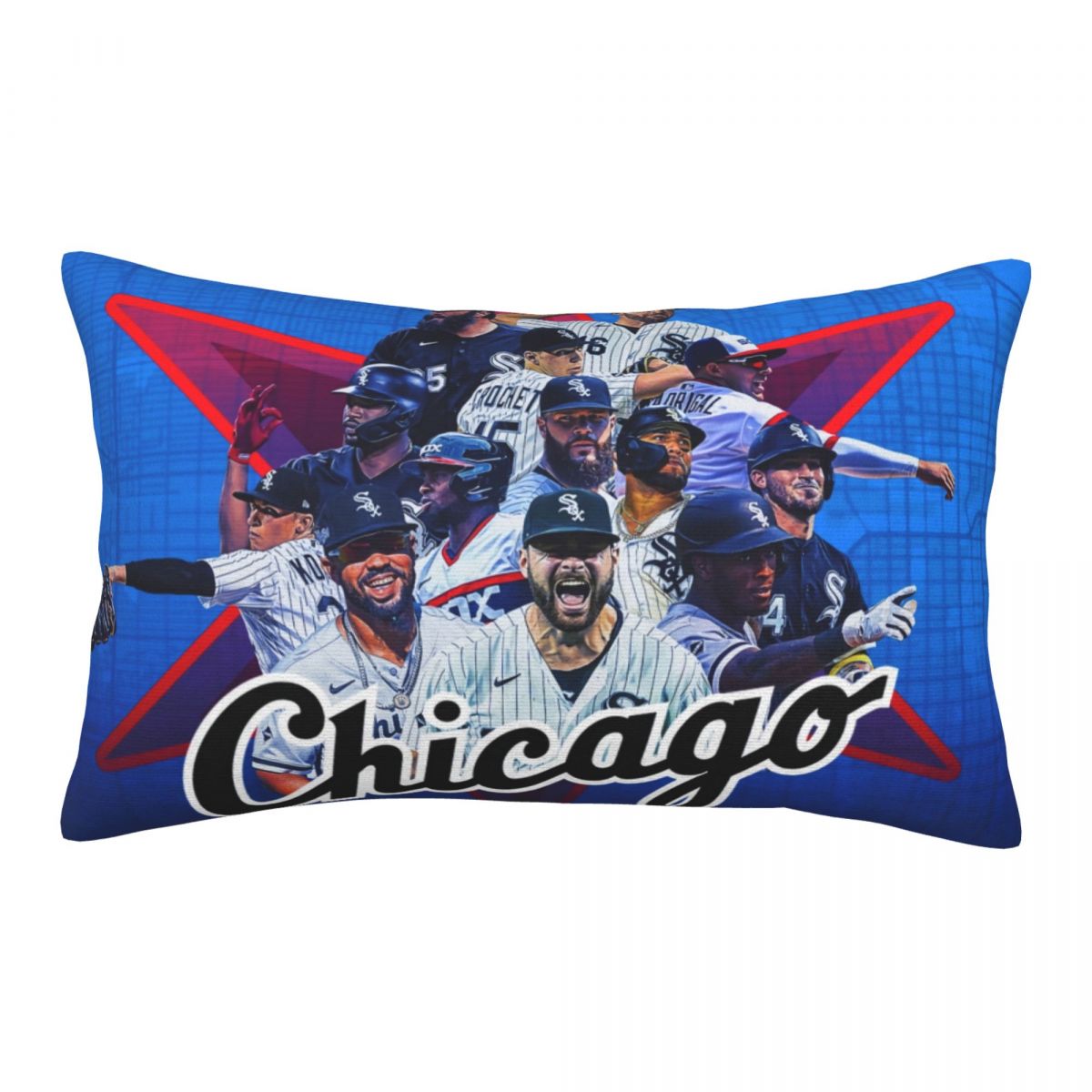 Chicago White Sox Players Fan Art Pillowcase