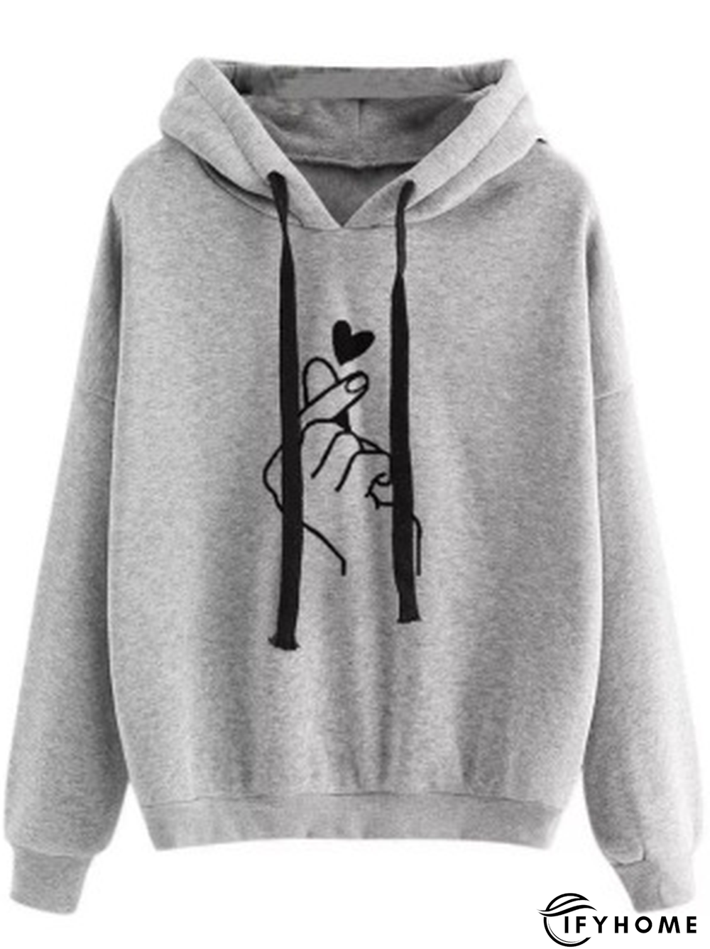 Polyester Cotton Casual Abstract Hoodies & Sweatshirt | IFYHOME