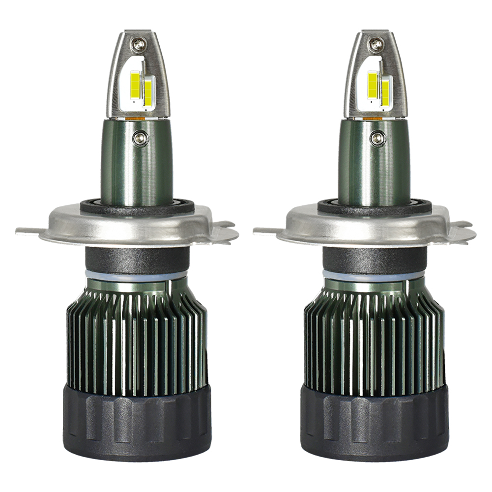 

1 Pair Waterproof Turbo Fan 8000lm LED Car Headlight Bulb 48W Auto Headlamp, H4, 501 Original