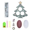 Diamond Painting Crystal Christmas Acrylic Statue Desktop Rhinestone Mosaic Art Kit