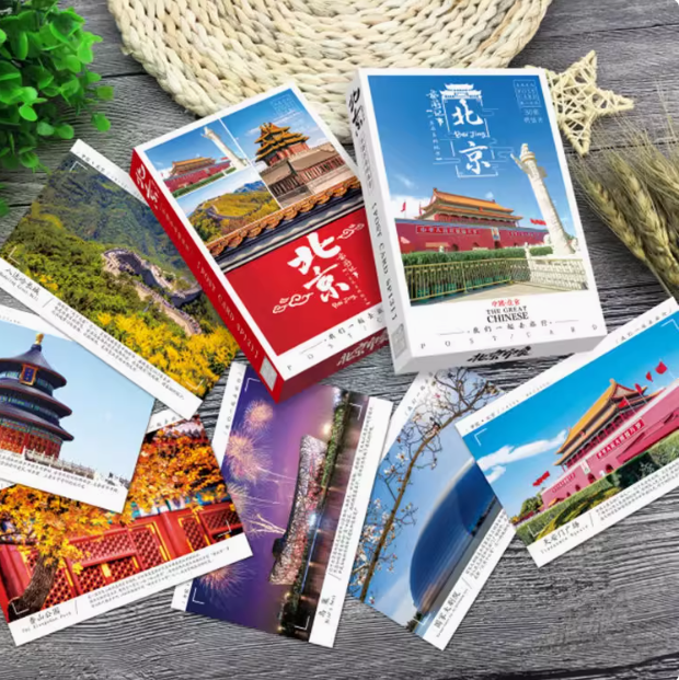 Beijing Promotional Postcards: Showcasing China’s Capital Through Art and Culture