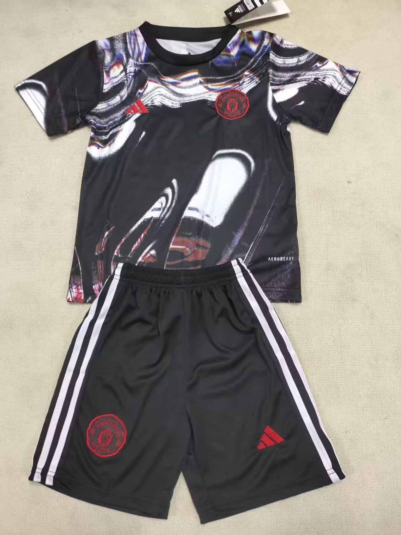 2026/2027 Kids Size Manchester United Training Football Shirt 1:1 Thai Quality