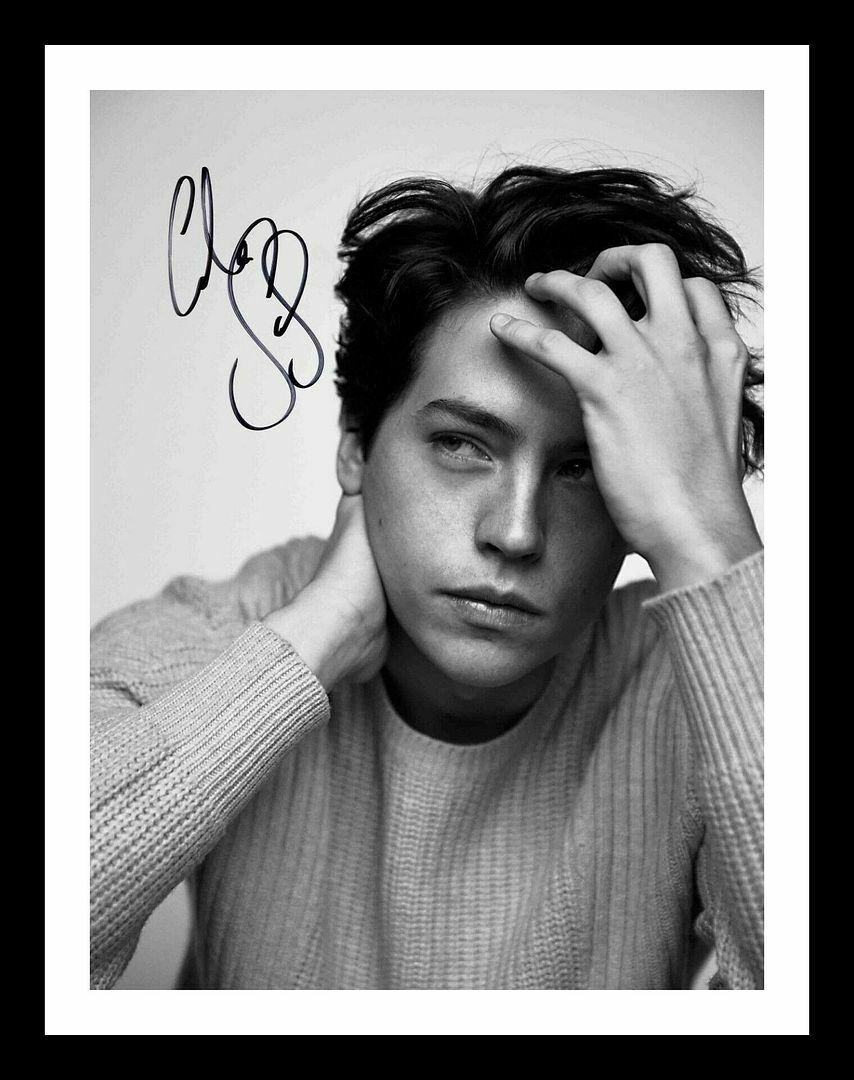 Cole Sprouse Autograph Signed & Framed Photo Poster painting 3