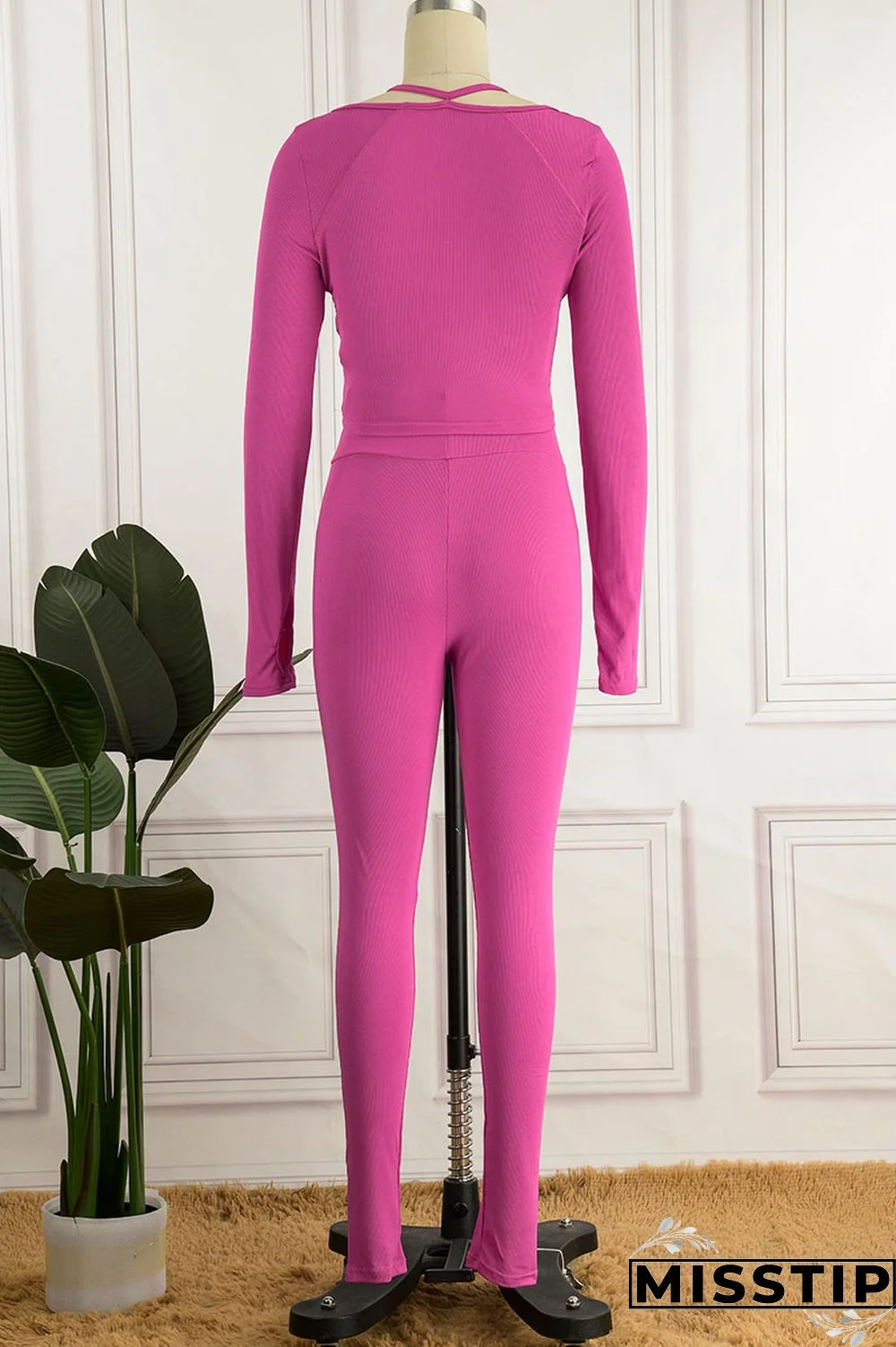 Green Casual Street Solid Patchwork Square Collar Long Sleeve Two Pieces