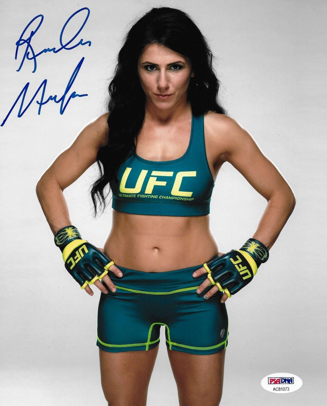 Randa Markos Signed UFC 8x10 Photo Poster painting PSA/DNA TUF The Ultimate Fighter 20 Picture 2