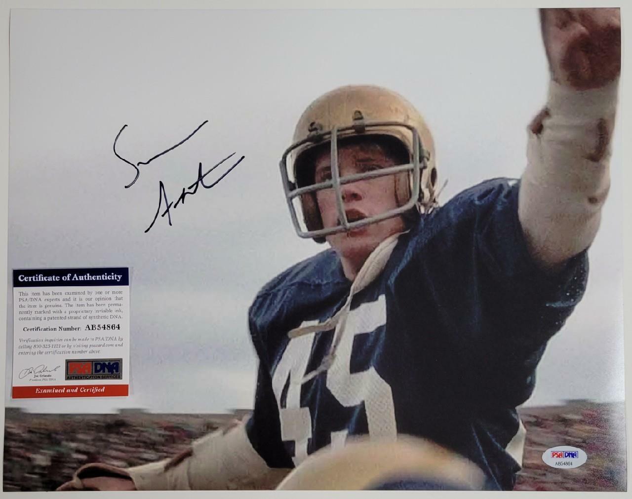 Actor Sean Astin signed Rudy 11x14 Photo Poster painting #1 Autograph ~ PSA/DNA COA