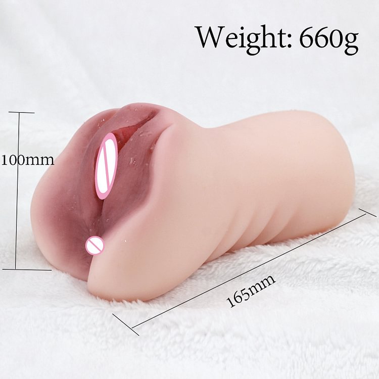 Vagina & Ass Stroker, Masturbator For Men Rose Toy