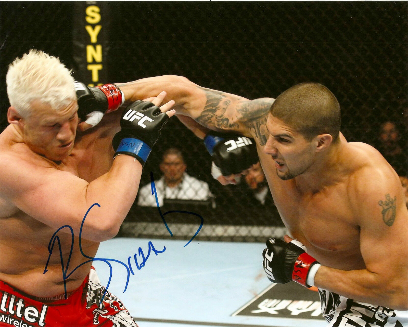 UFC Brendan Schaub Signed Autographed 8x10 Photo Poster painting COA