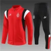 2023/2024 AC Milan Long Zipped Jacket Red Soccer Jersey 1:1 Thai Quality Set