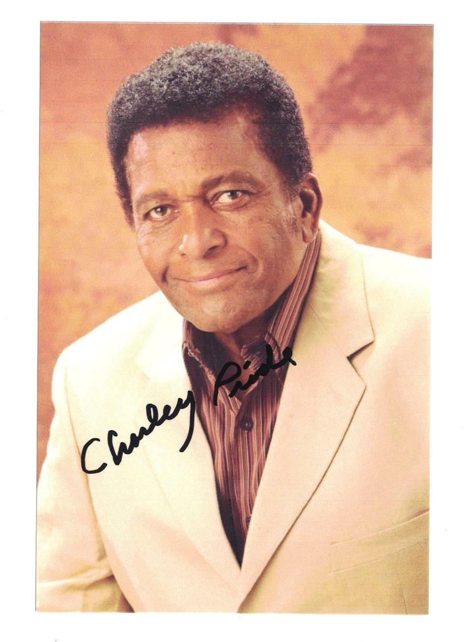 Charley Pride Signed Autographed 4 x 6 Photo Poster painting Guitarist Singer C