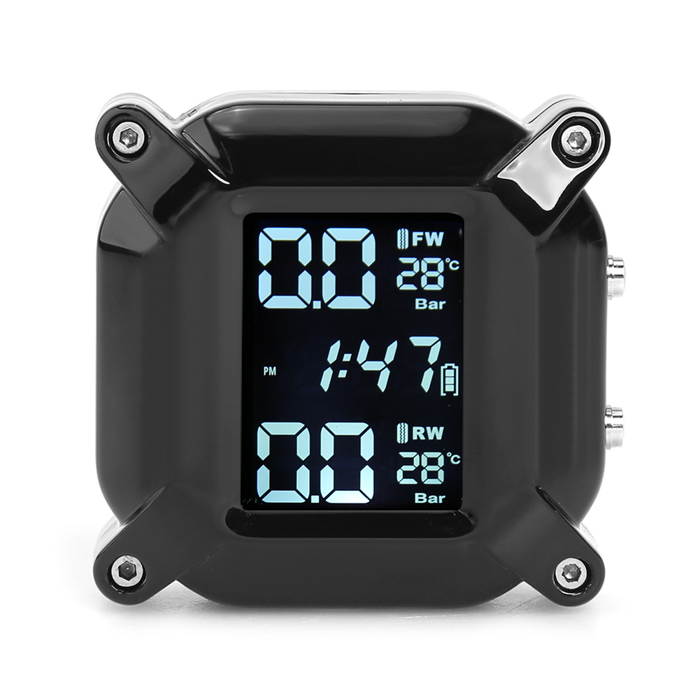 

Waterproof Motorcycle TPMS Tire Pressure Monitoring System with 2 Sensors, 501 Original