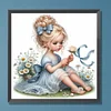Diamond Painting -DIY Round Drill Girl