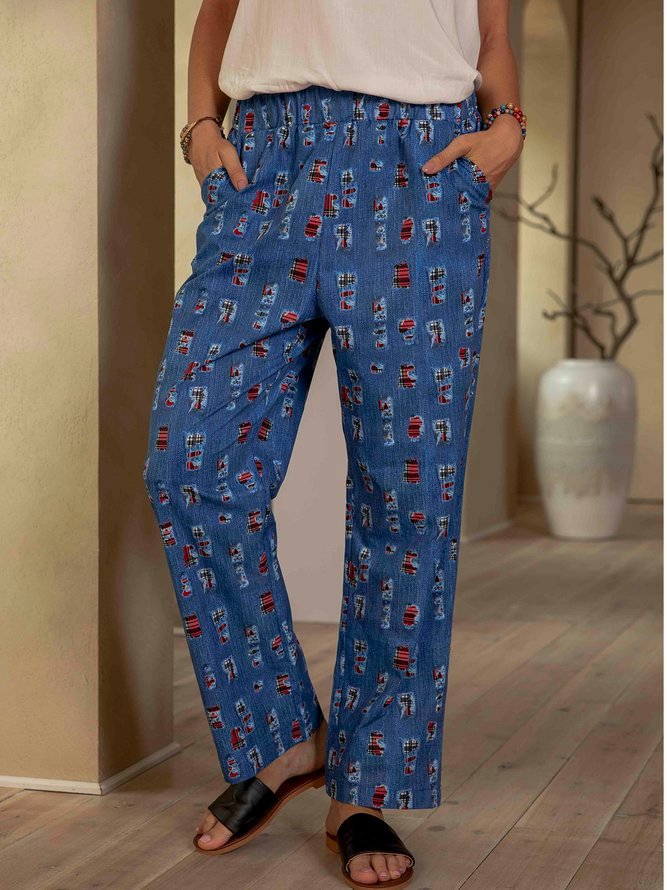 Casual Printed Pants