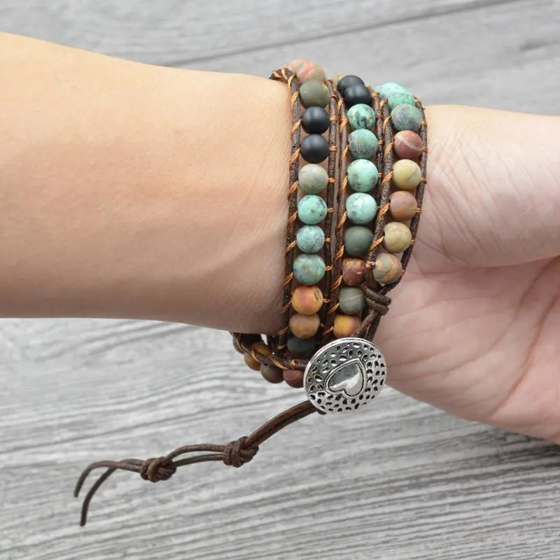 Agate Balance Charm Bracelet
