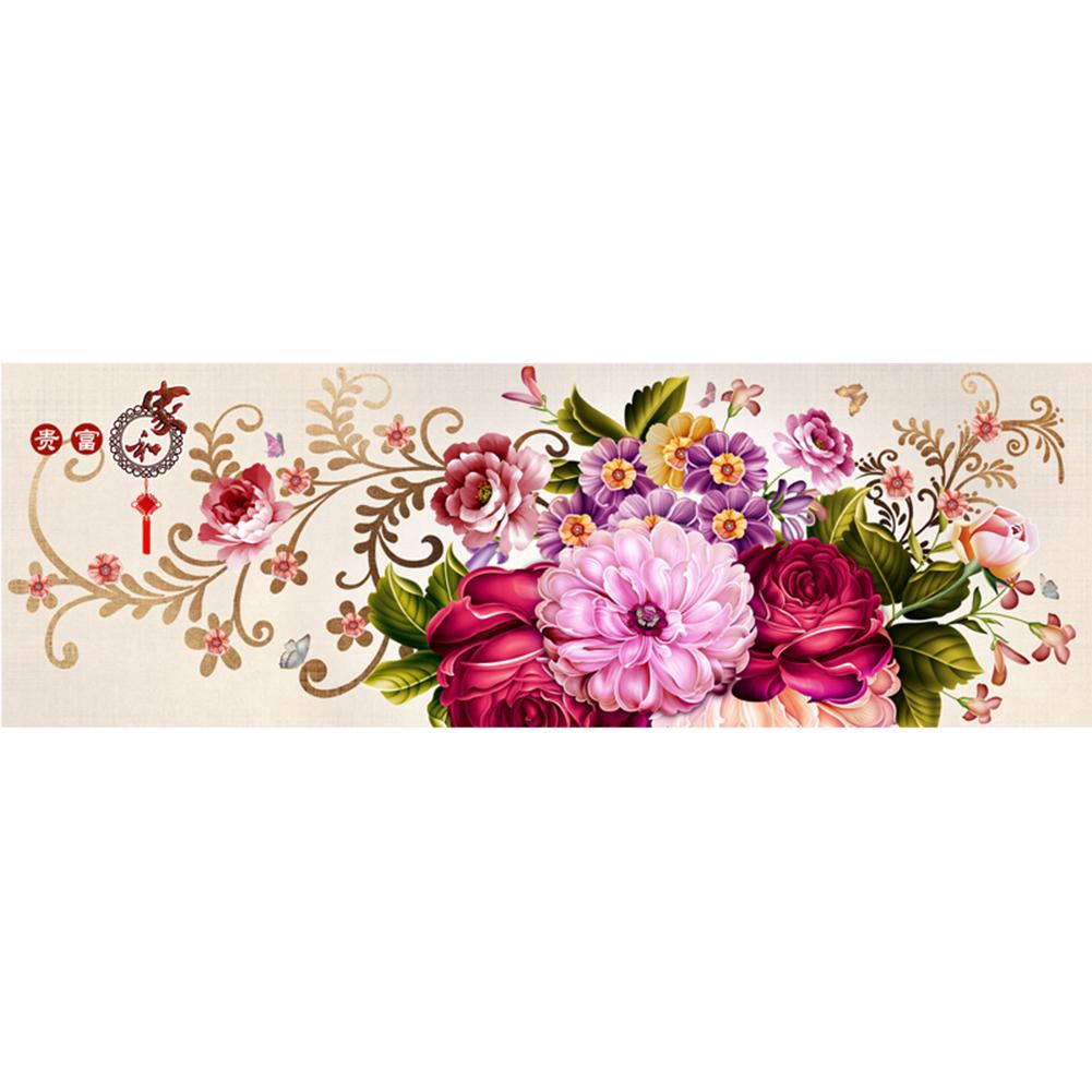

Flower - Round Drill Diamond Painting - 80*30CM (Big Size), 501 Original
