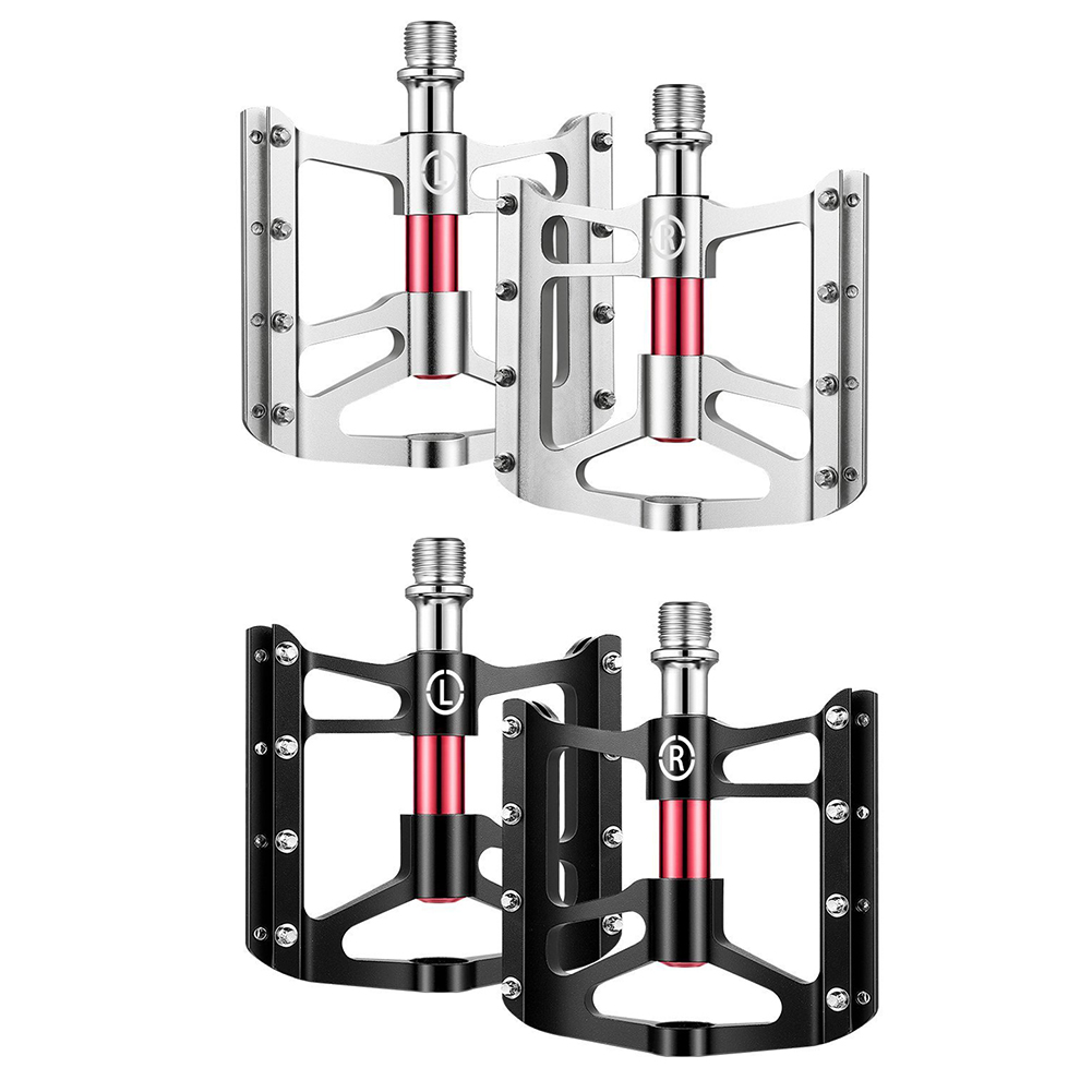 

Ultralight Mountain Bike 3 Bearings Pedals Aluminum Anti-Slip Bicycle Pedal, Silver, 501 Original
