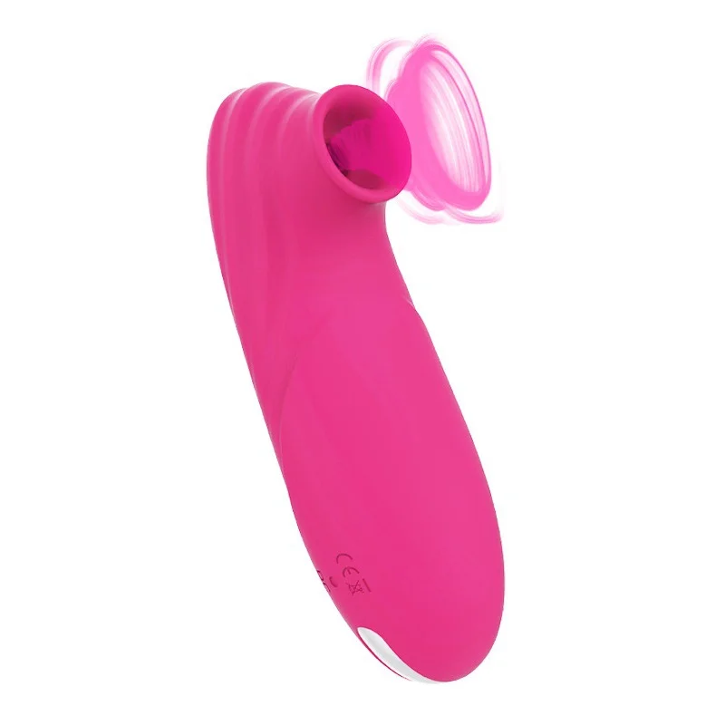 Clit Cuddler 10 Modes Suction Massager - Rose Toy