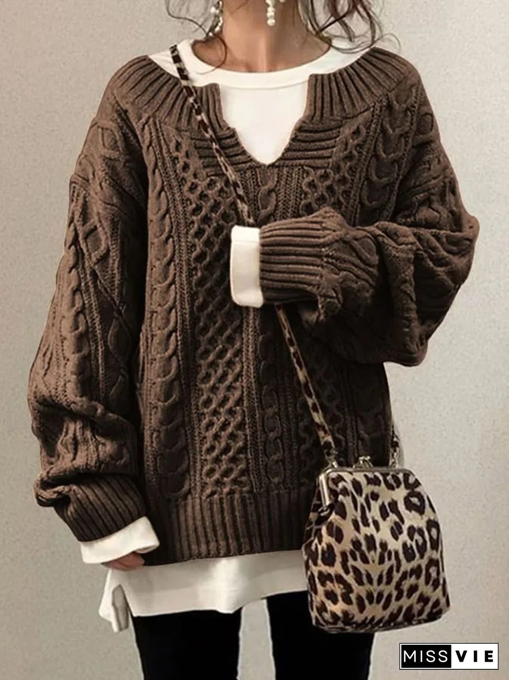 Casual Knitted Sweater