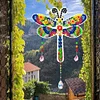 Diamond Painting Double Sided Suncatcher Dragonfly Ornaments for Windows Decor