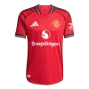 B.FERNANDES #8 Manchester United Home Authentic Soccer Jersey 2025/26