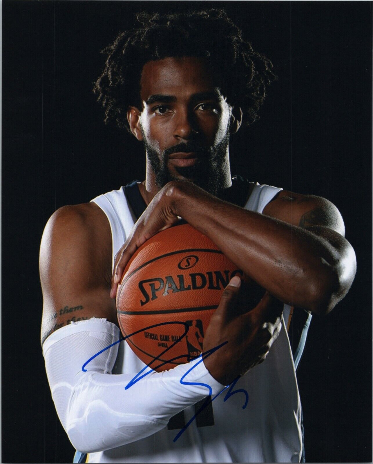 ~~ MIKE CONLEY Authentic Hand-Signed MEMPHIS GRIZZLIES