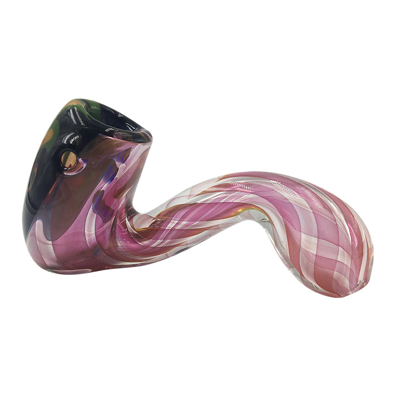 Out-Inside Pink Cross Stripes Big Pattern Bowl Sherlock