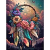 Diamond Painting-DIY Full Round Drill Dreamcatcher