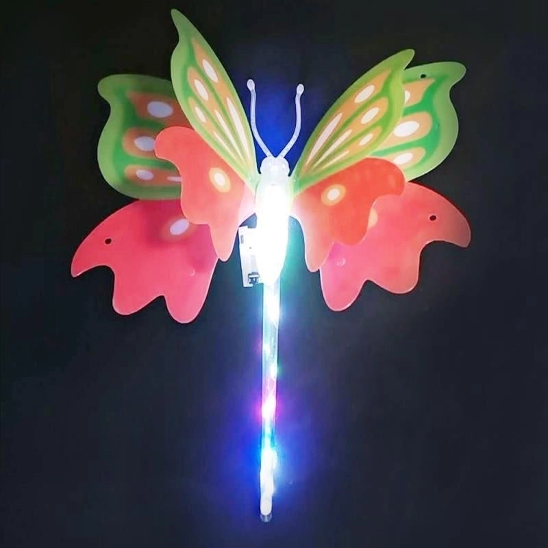 Handheld Butterfly Luminous Glow Stick Toy Light-emitting Sword Toy
