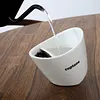 Innovative Tilted Tea Cup With Integrated Filter