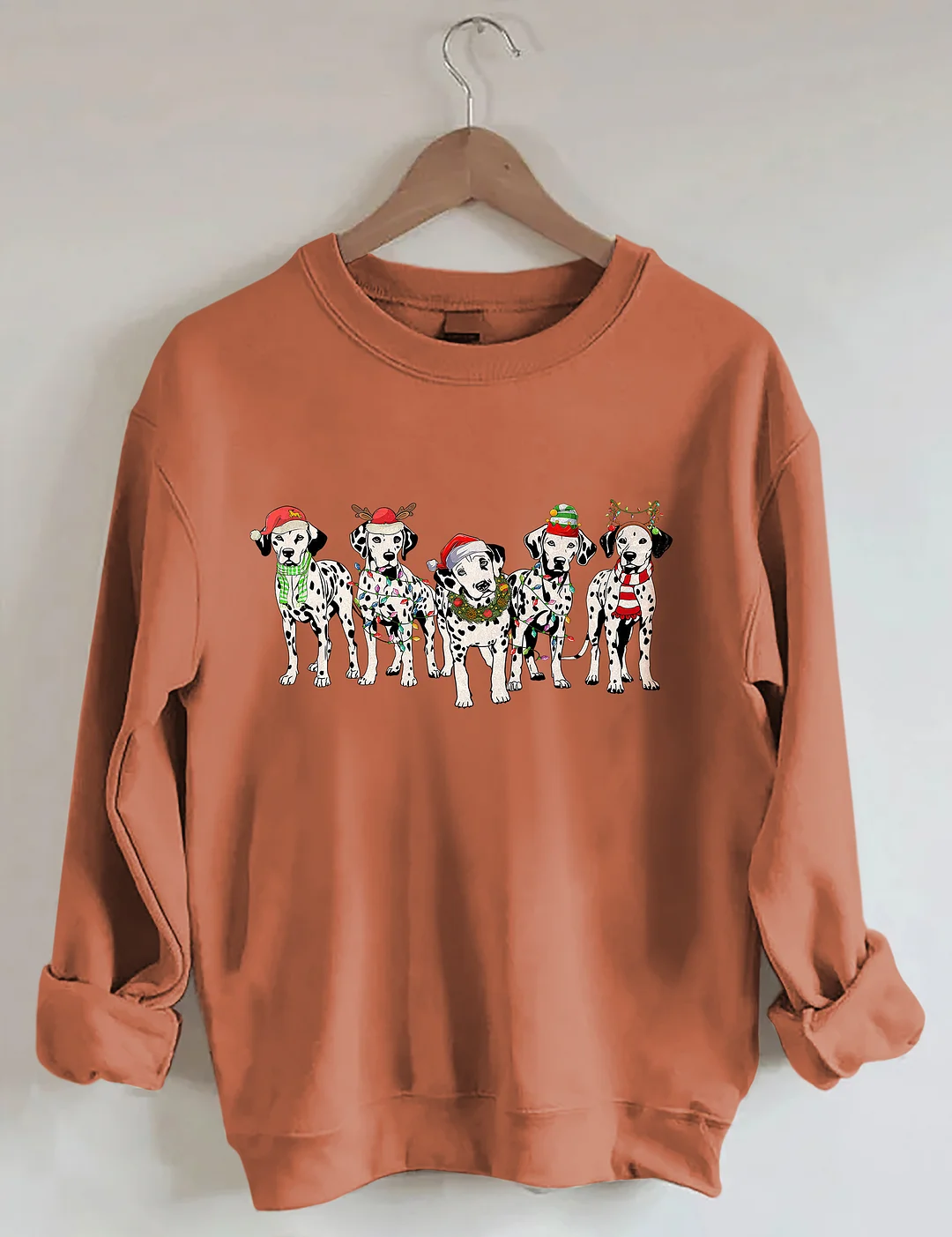 Christmas Dalmatian Sweatshirt