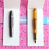 Octagonal pocket pen, German Schmidt ink cartridge, titanium alloy steel neutral ballpoint pen