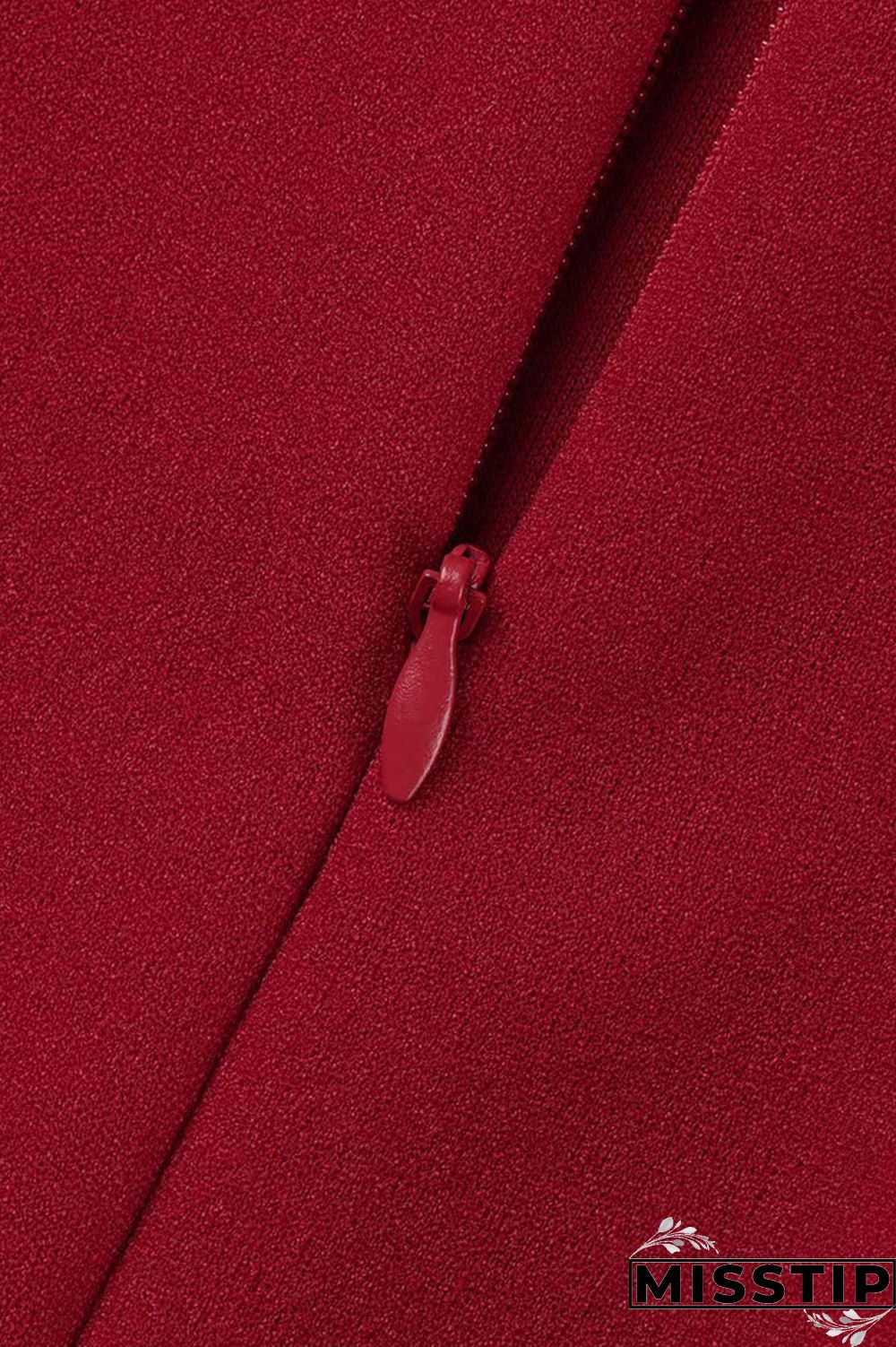 Black Elegant Solid Patchwork Backless Slit Fold O Neck Straight Dresses