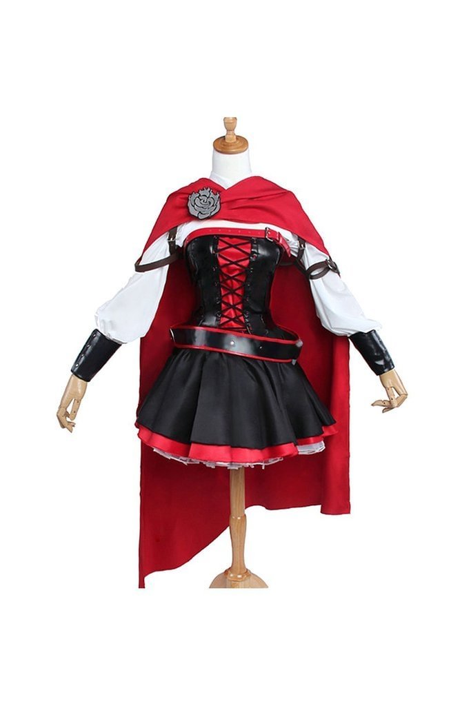 Rwby 3 Ruby Rose Battler Dress Cosplay Costume