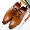 Mens Fashion Style Derby Dress Shoes