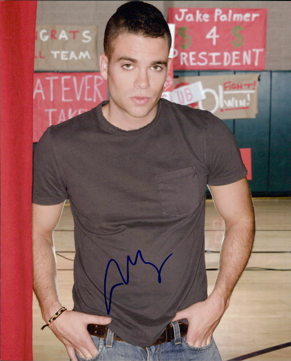 Mark Salling (Glee) signed 8x10 Photo Poster painting in-person