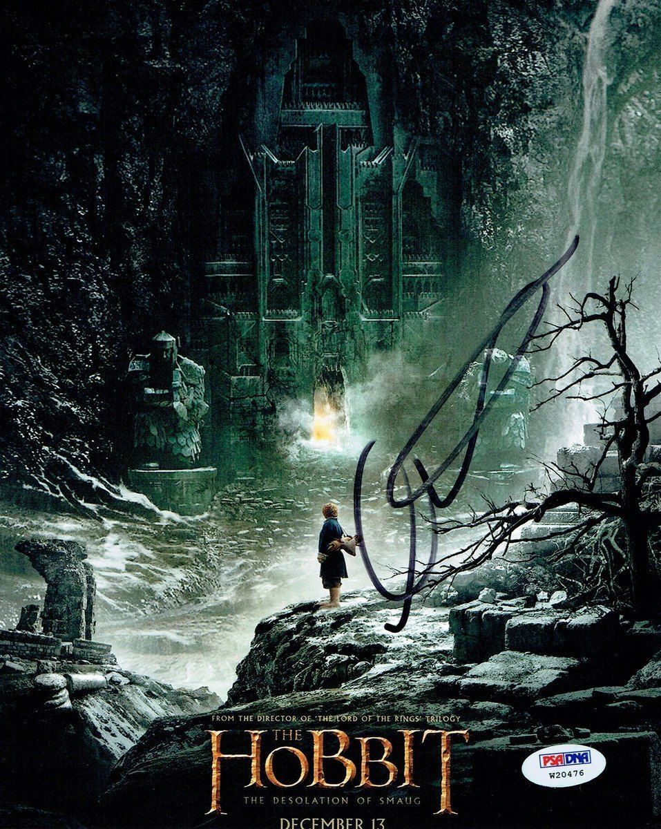 Luke Evans Signed The Hobbit Authentic Autographed 8x10 Photo Poster painting PSA/DNA #W20476