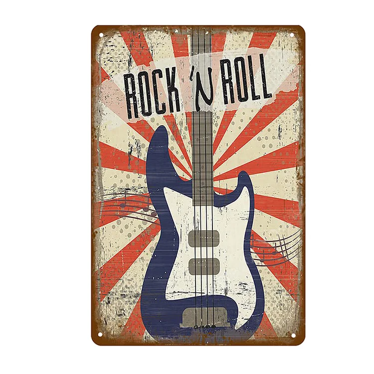 Rock Roll Music - Vintage Tin Signs/Wooden Signs - 8*12Inch/12*16Inch