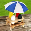 Wooden Outdoor Barbecue Grill, Barbecue Seasoning Rack, Barbecue Chair, BBQ Seasoning Rack Set