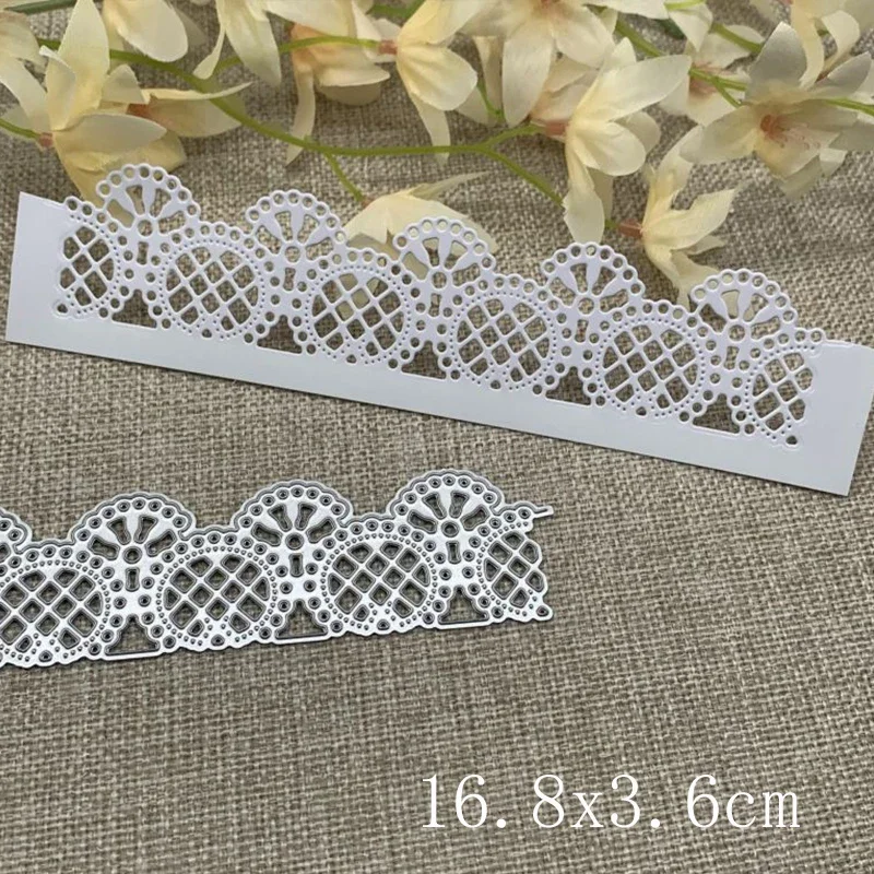 Athvotar grid frame edges Metal Cutting Dies Stencils Die Cut for DIY Scrapbooking Album Paper Card Embossing