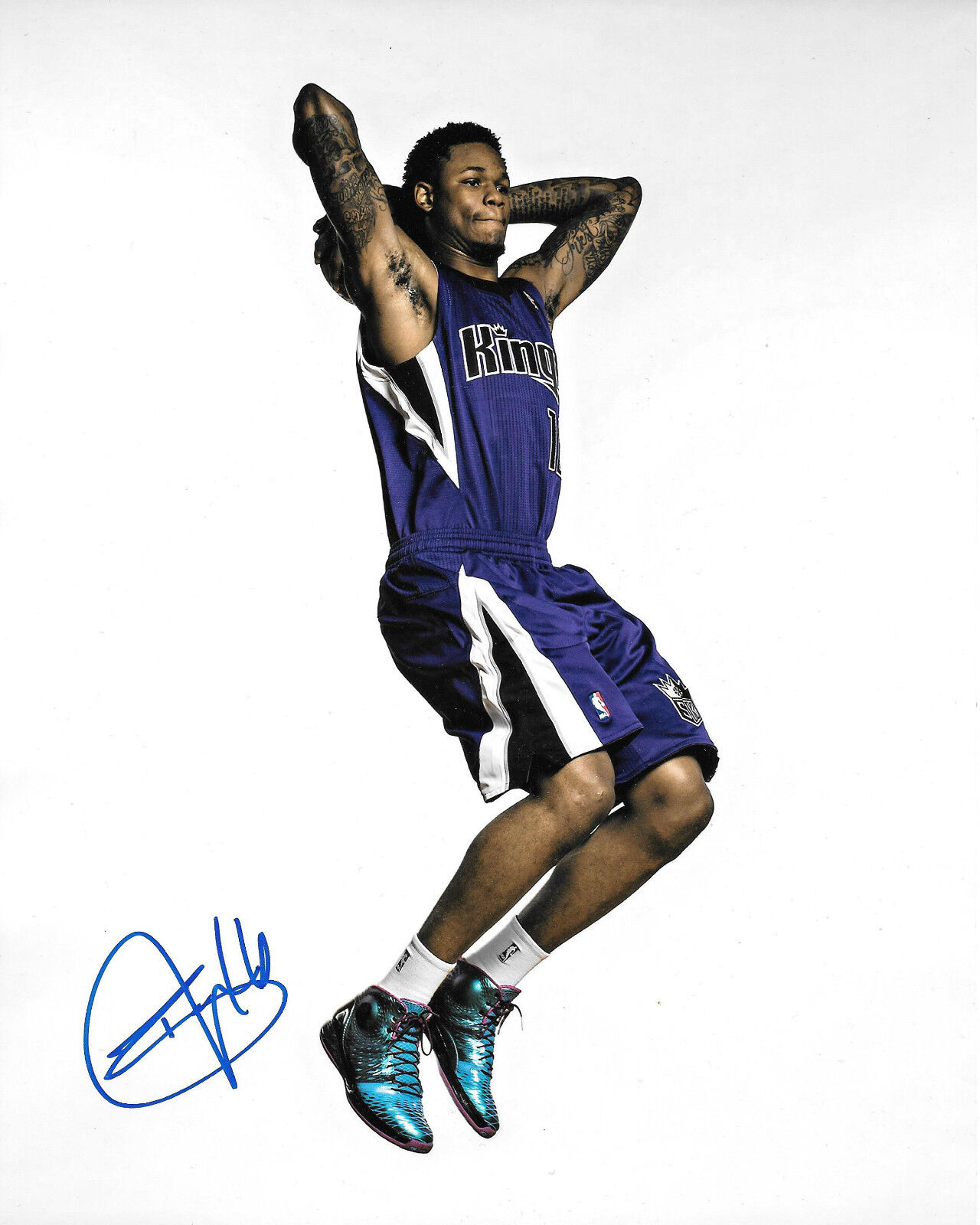 GFA Sacramento Kings * BEN McLEMORE * Signed 8x10 Photo Poster painting RW1 COA