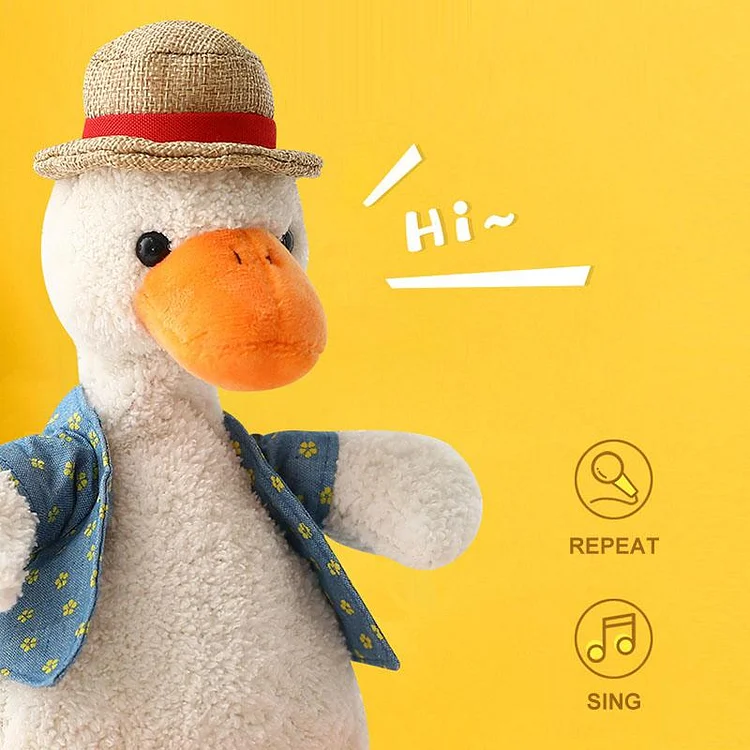 Electric Plush Duck Toy | 168DEAL