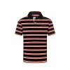 2023 New Summer Cotton Striped Polo Shirt