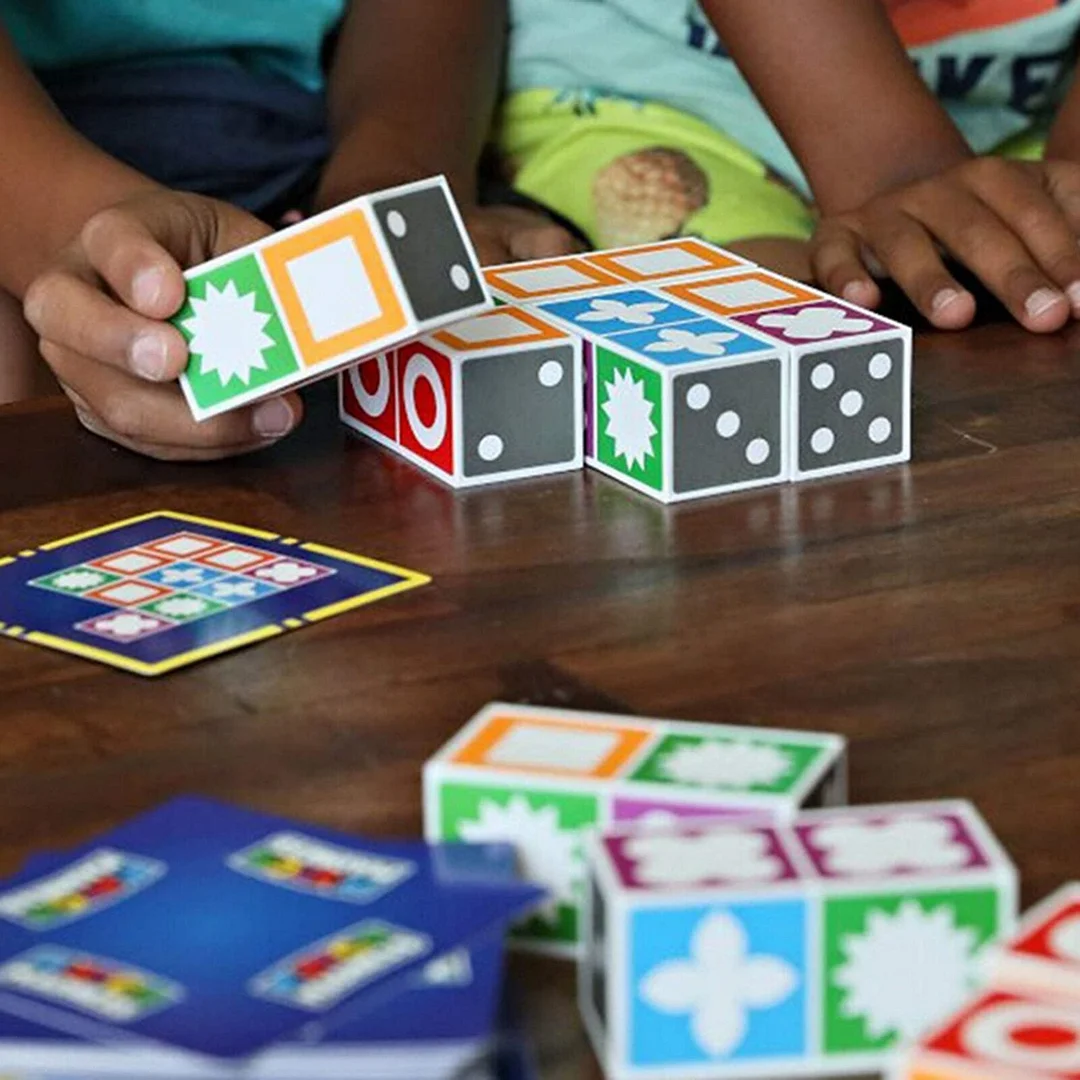 Logical Thinking Board Game Matching Puzzle Children Family Gathering Games Interactive Learning Early Education Educational Toy