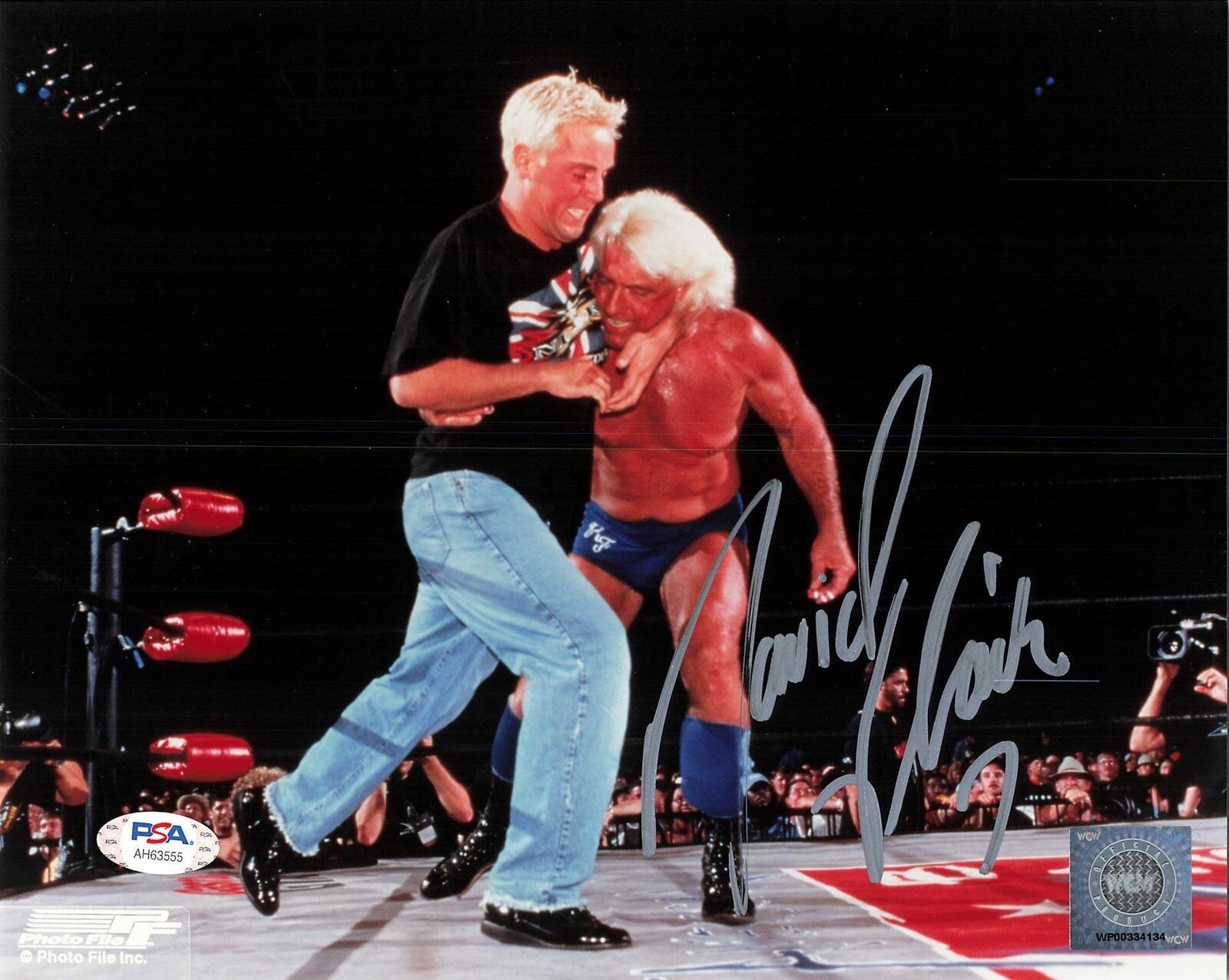 David Flair signed 8x10 Photo Poster painting PSA/DNA COA WWE Autographed Wrestling