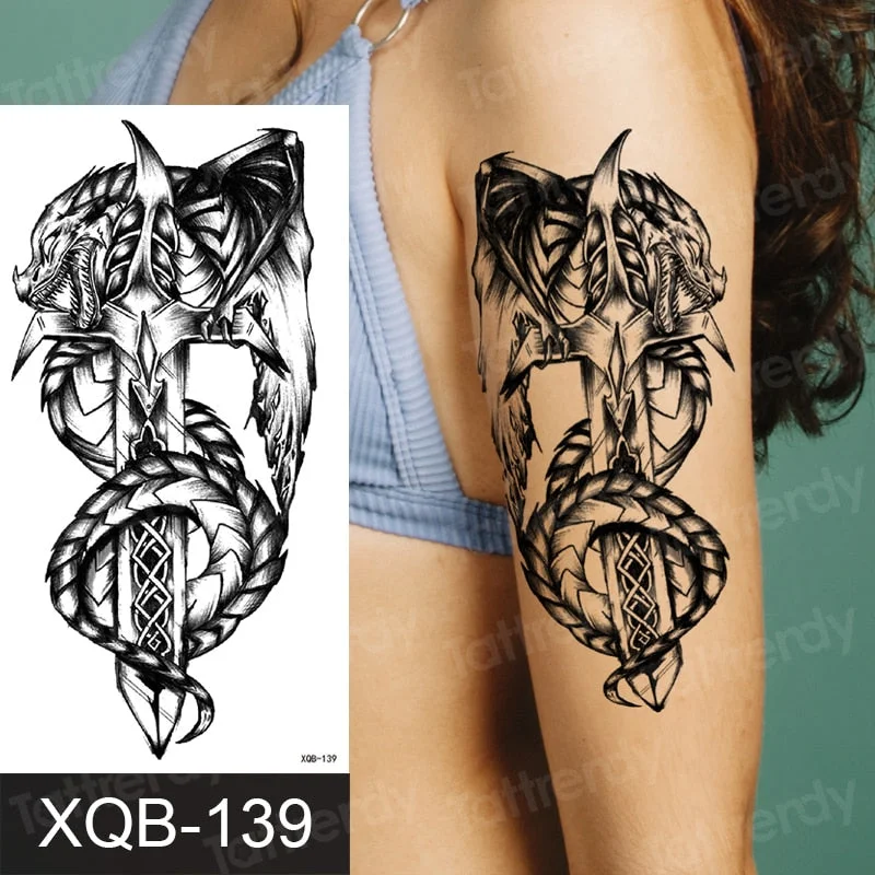 tattoo sticker rose flower temporary henna tattoos letter wolf sketches tattoo designs black sexy women tattoo waterdecals