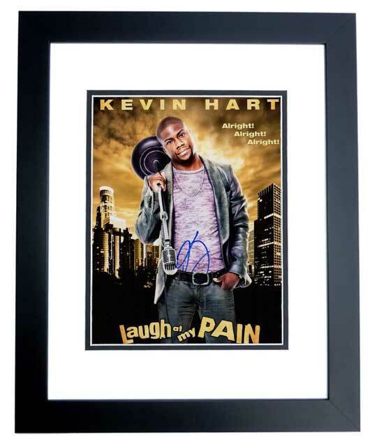 Kevin Hart Signed - Autographed Comedian 11x14 inch Photo Poster painting - FRAMED