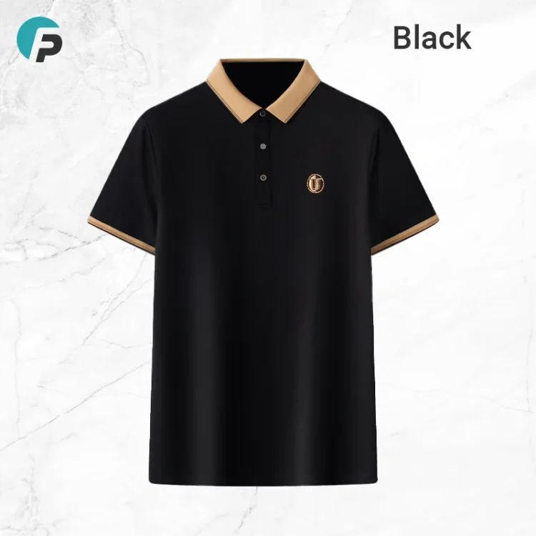 FlexPolo - Last Day 70% OFF - Men's Ice Silk Breathable Embroidered Polo