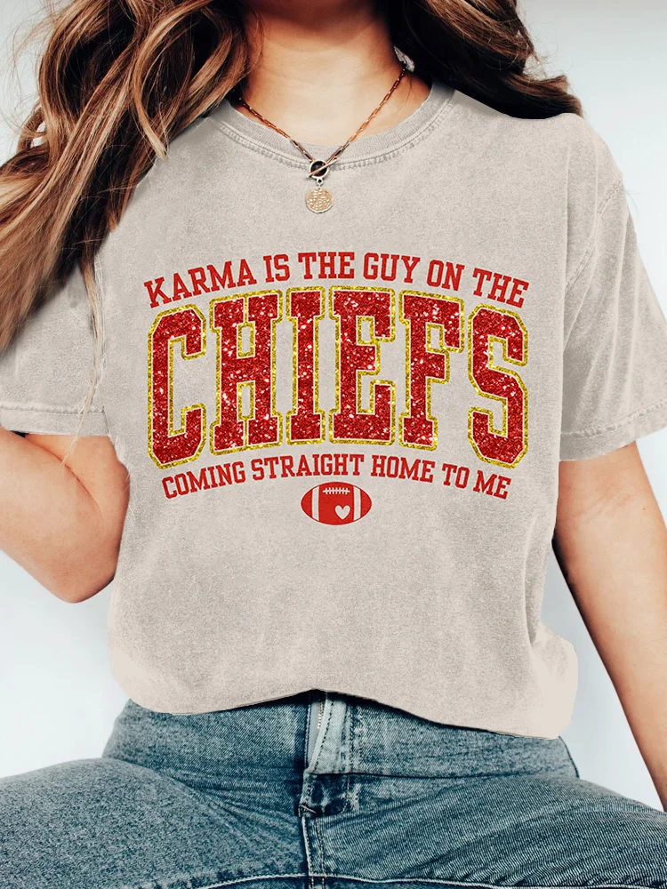 Karma is the Guy on the Chiefs Vintage T Shirt