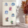 12PCS 2d flache DIY Diamant Kunst K&uuml;hlschrank Aufkleber f&uuml;r Wohnkultur (Flugsaurier)