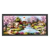 Garden Cottage-11CT Stamped Cross Stitch Kit(43*100cm)